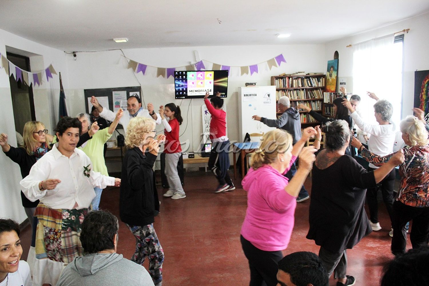 En el hospital Taraborelli. Baile y café cultural por la memoria