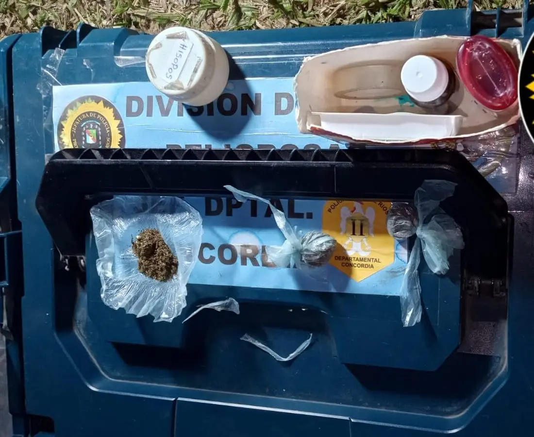 Operativo de saturación en La Colina: secuestran cocaína, marihuana y teléfonos celulares