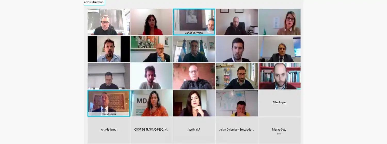 Primera ronda de negocios para la exportación de langostinos a Brasil