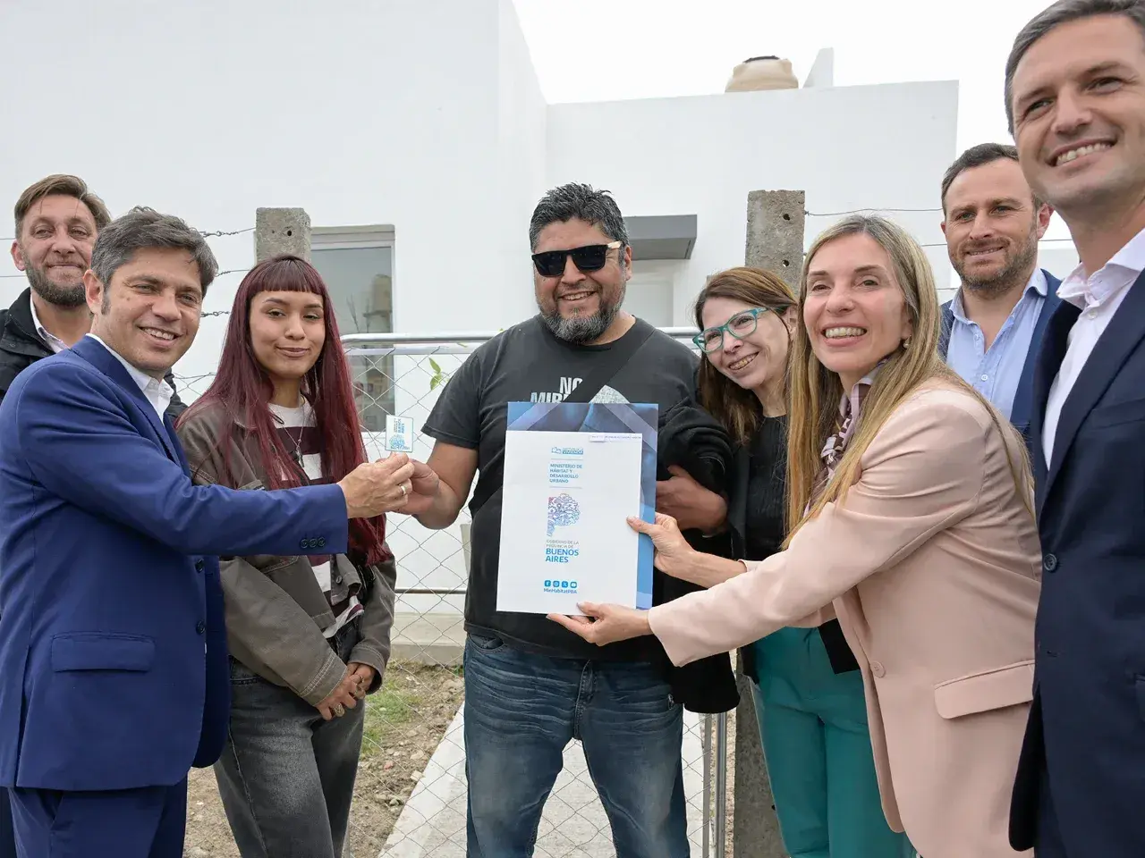 "El Estado tiene un papel fundamental para garantizar derechos", expuso el mandatario bonaerense.