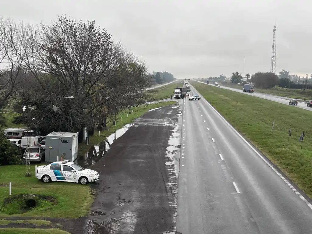 En el caso intervino personal del Destacamento Vial San Nicolás.