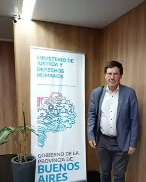 Dorrego: Chalde visitó el ministerio de Justicia