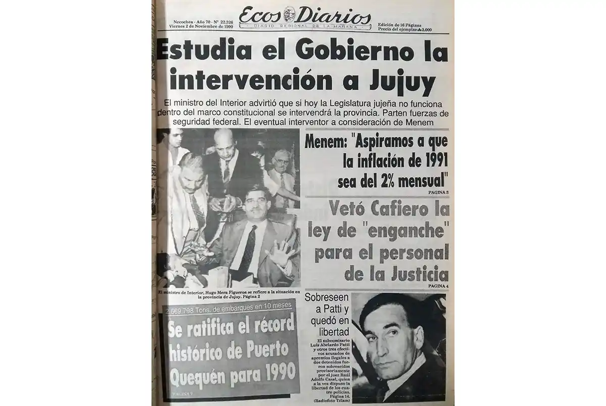 Viernes 2 de noviembre de 1990