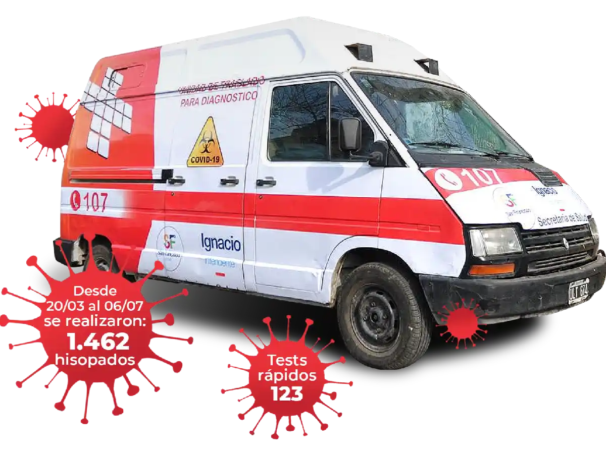San Francisco tendrá un “covid- móvil”  para traslados de pacientes sospechosos