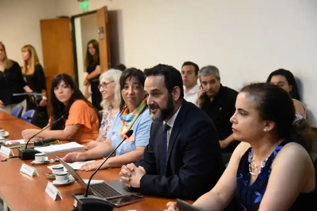 Los expositores sobre “Seguridad del Paciente”.