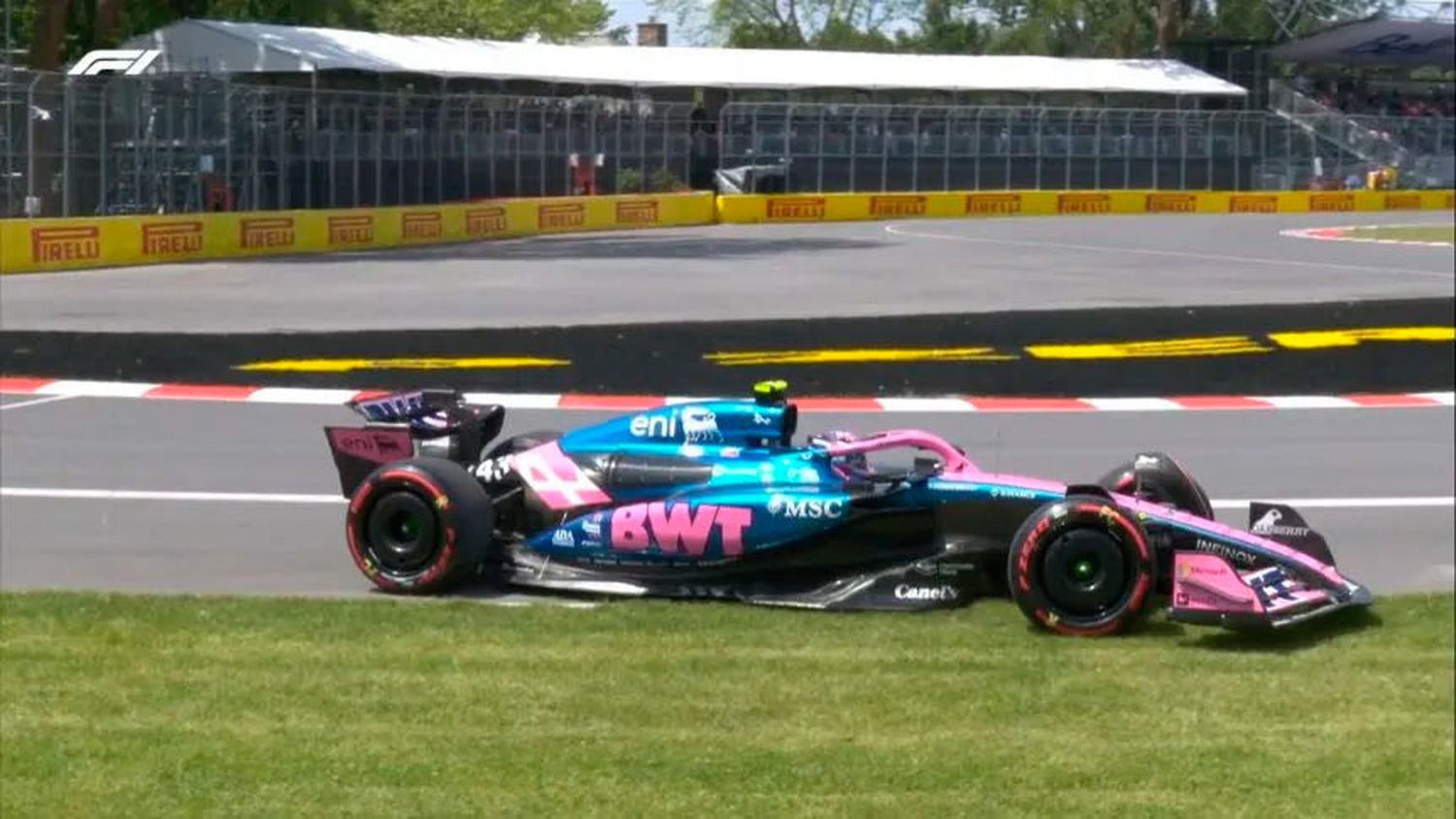 Fórmula 1: Colapinto hizo un trompo en las prácticas libres y terminó 19° en el Gran Premio de Canadá