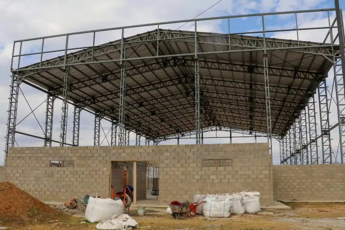 Avanza la obra del nuevo Polideportivo Norte que tendrá la ciudad