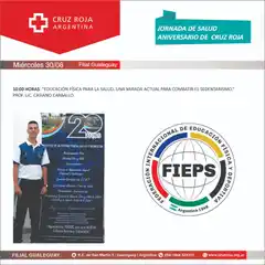 Importante charla de Casiano Carballo en la Cruz Roja