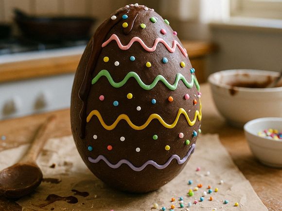 Semana Santa: cómo hacer tu propio huevo de Pascua en casa y no morir en el intento