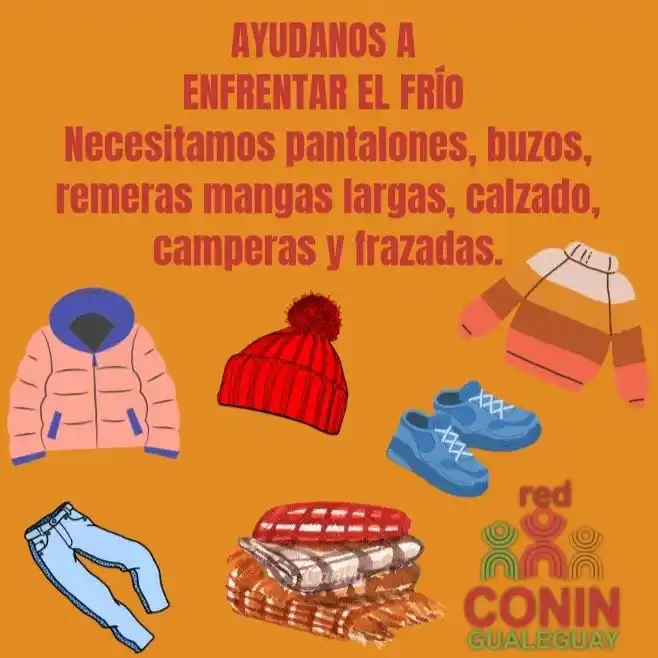 Colecta solidaria de la Red Conin Gualeguay