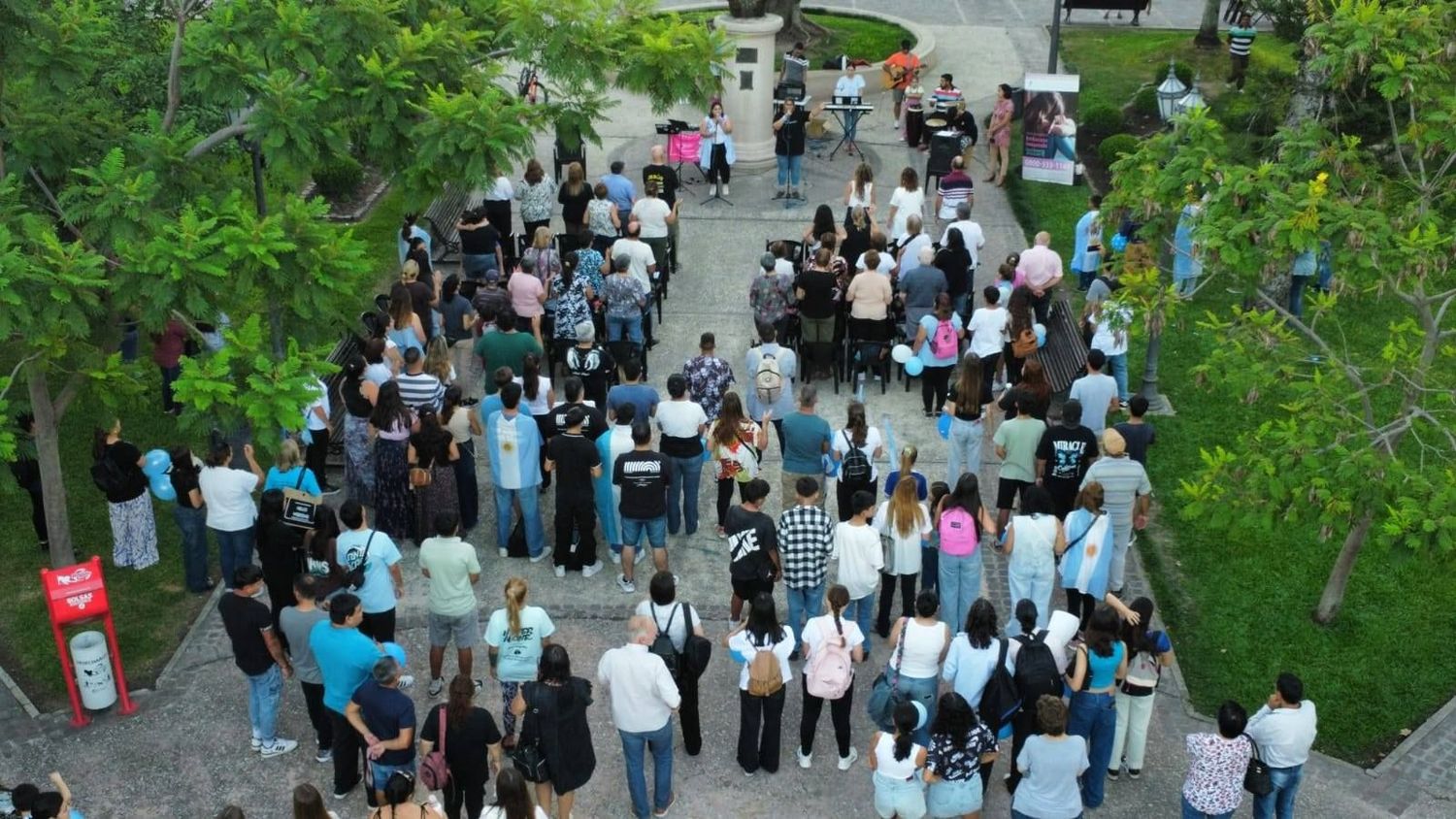 Religiosos y particulares conmemoraron el Día del Niño por Nacer