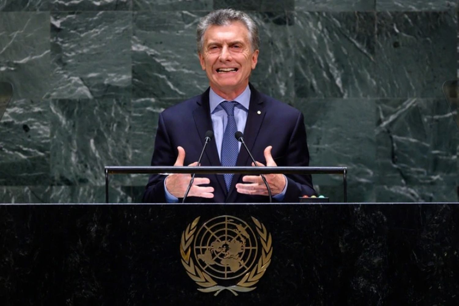 Macri, en la ONU: criticó a Maduro y reclamó la soberanía sobre Malvinas