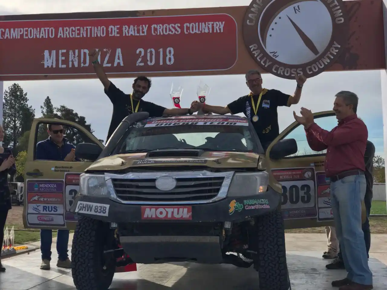 Gándara-Martínez ganaron en la primera del Cross Country