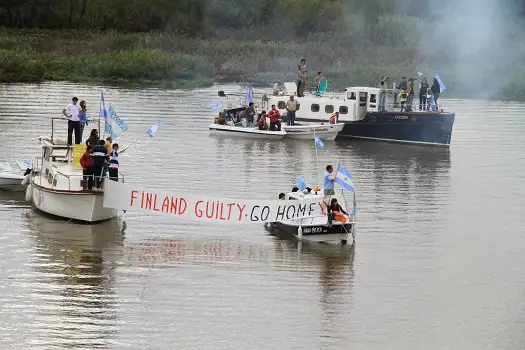 Caravana náutica de la Asamblea Ambiental