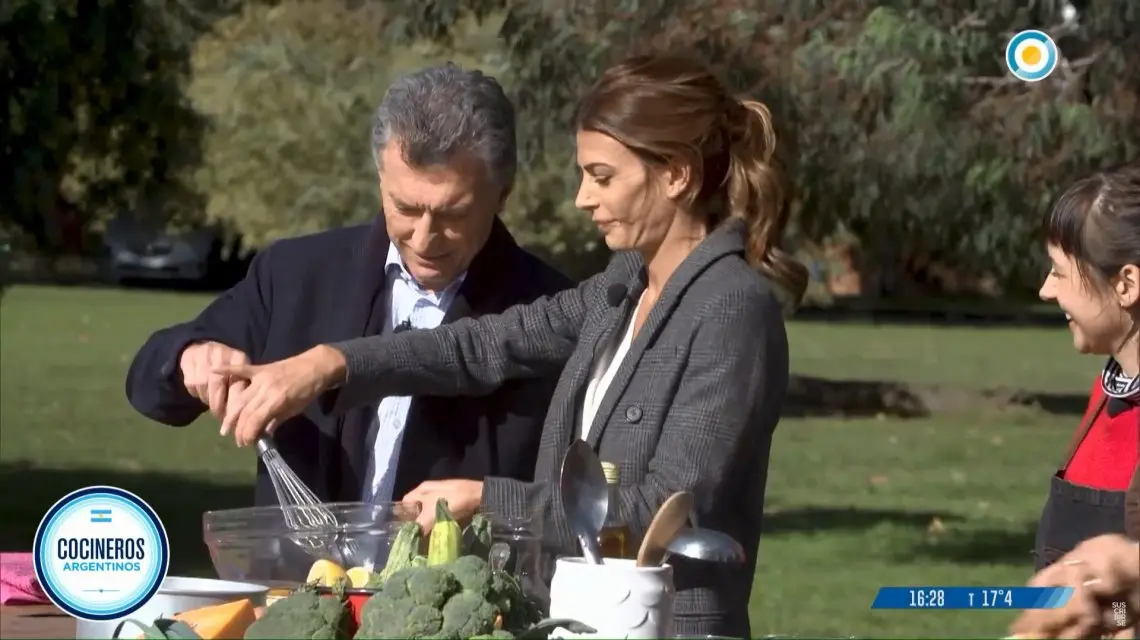 Macri y Awada recibieron a los Cocineros Argentinos