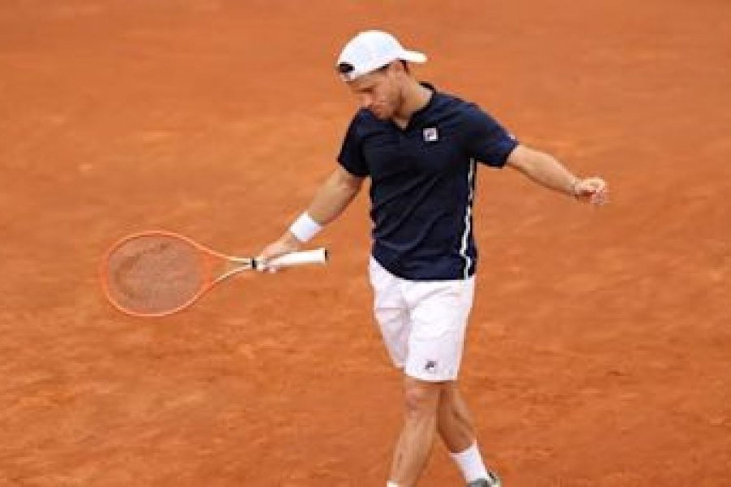 Debut y despedida de Diego  Schwartzman en Roma