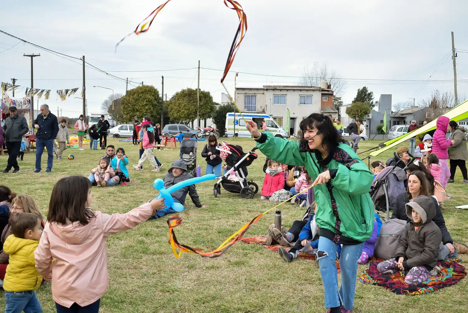 Los vecinos del barrio 139 Viviendas disfrutaron de un nuevo Festival Comunitario