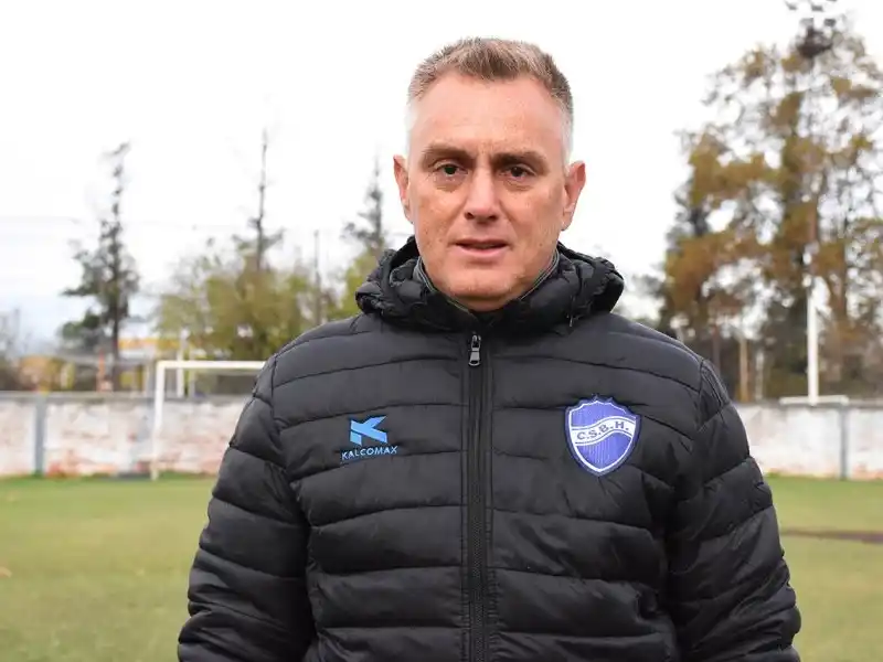 Luis Medrano , el nuevo DT del Lobo para la LRF.Foto:Prensa BH