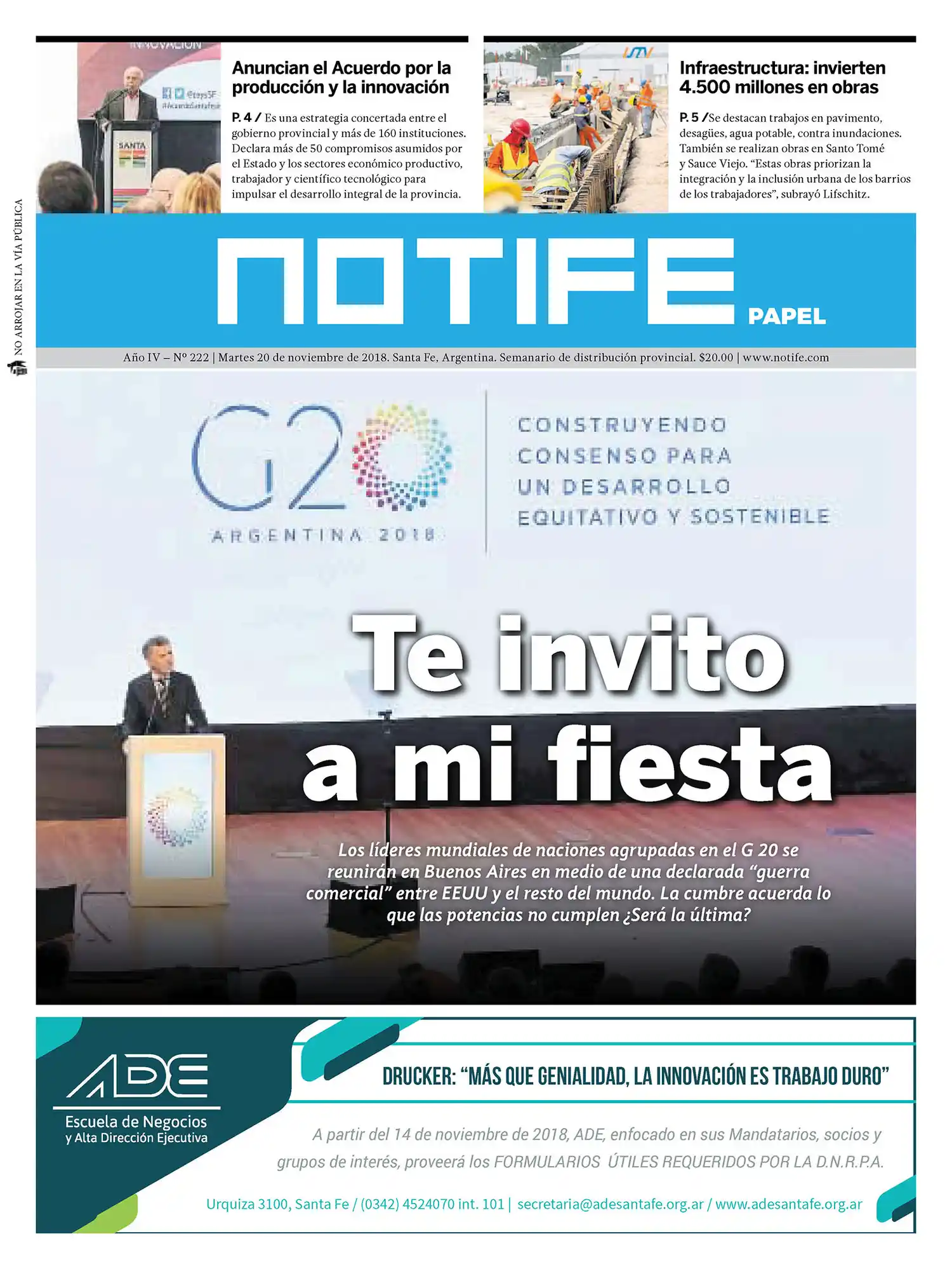 Semanario Notife: Edición N°222