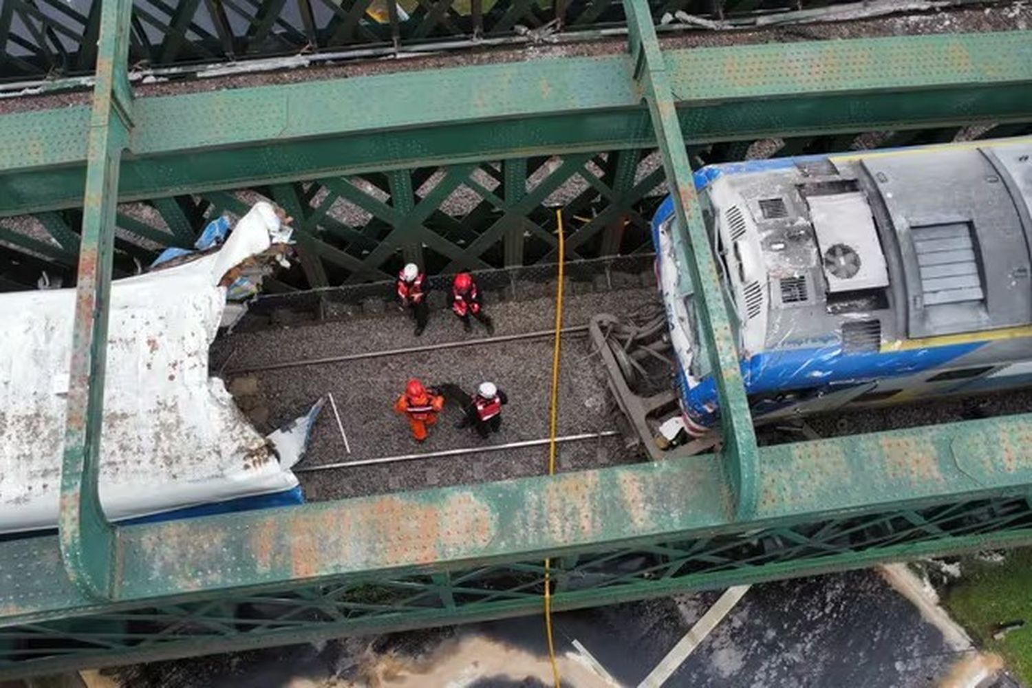 Las primeras hipótesis del choque de trenes hablan de “falla humana”