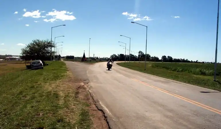 Iluminarán el acceso norte a Urdinarrain sobre la Ruta 20