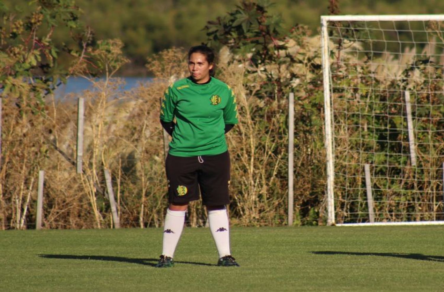 Brenda Pereira, la arquera de Aldosivi que vistió la celeste y blanca