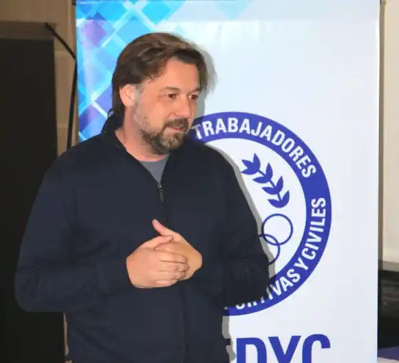 Secretario general UTEDYC Chascomús: “Me gusta la discusión política”, aseguró Sebastián Amadeo