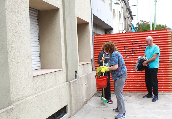 El Samaritano: preparan la sede para la inauguración