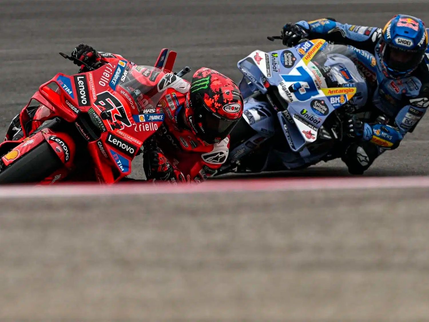 Bagnaia gp de la americas moto gp