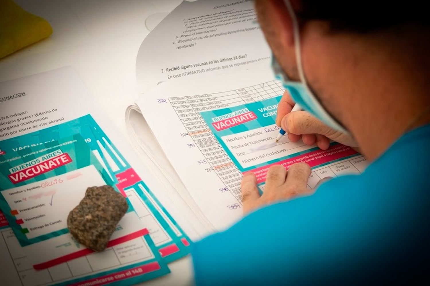 Coronavivos: Detectaron a 8.600 inscriptos bonaerenses para vacunarse que no pudieron acreditar ser grupo de riesgo