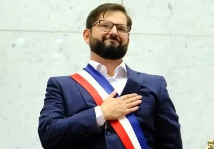 Gabriel Boric, presidente de Chile.