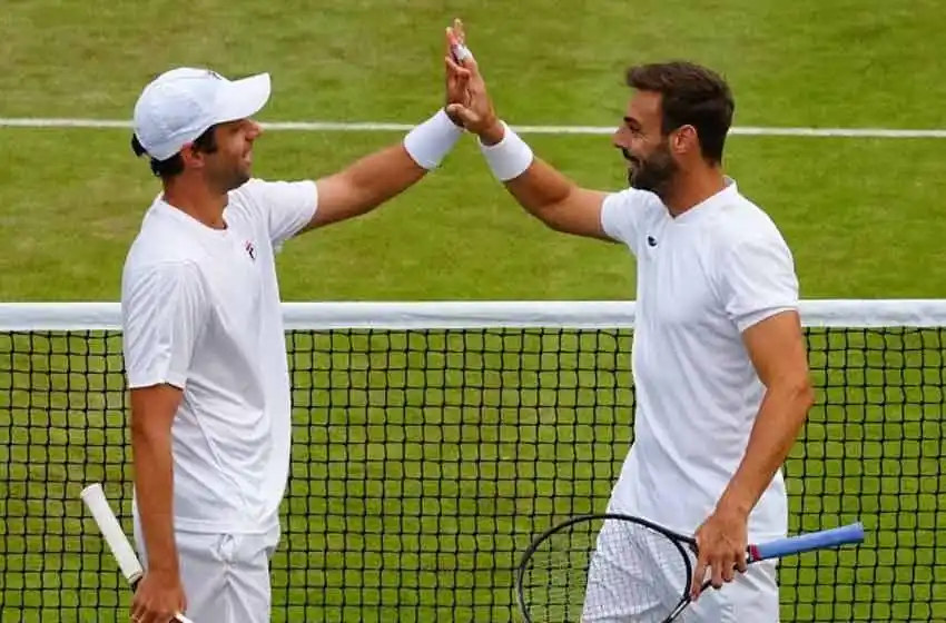 Horacio Zeballos avanzó a la final de dobles en Wimbledon