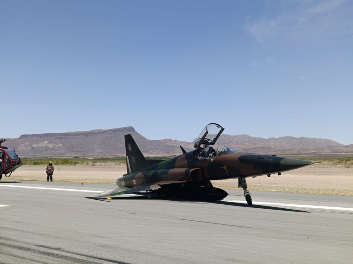 Incidente con un F-5E reduce la flota de cazas de la Fuerza Aérea Mexicana a tres unidades operativas
