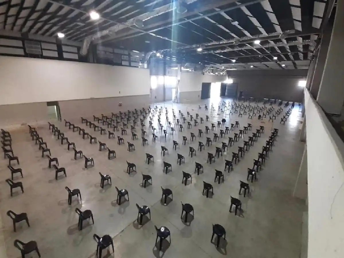 El Superdomo, listo para la vacunación a los mayores de 70: hoy confirmarían la fecha  