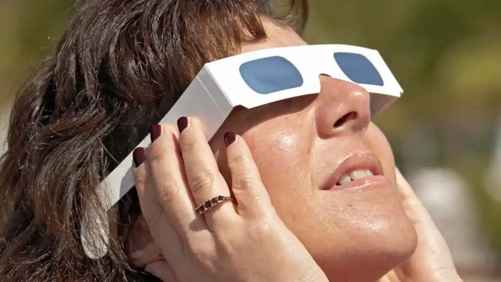 lente para eclipse