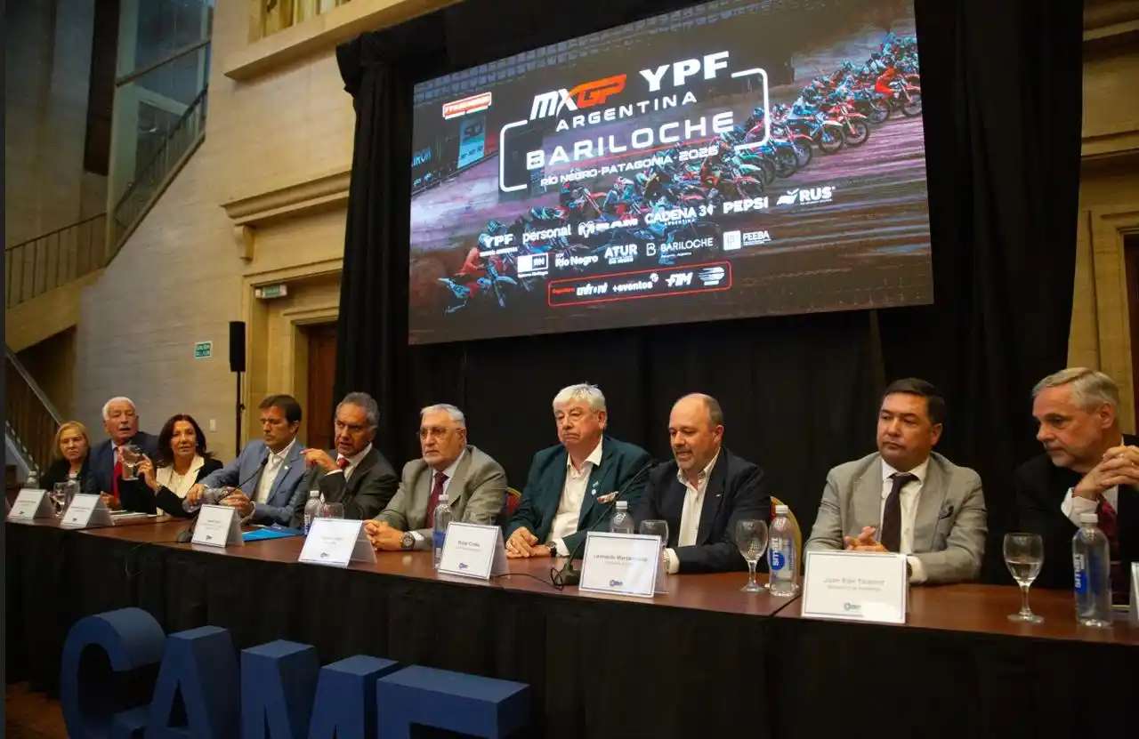 Bariloche se presentó en Buenos Aires como sede de apertura del Mundial de Motocross 2026