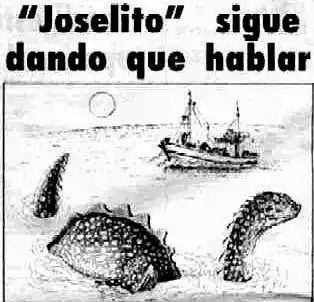 “Joselito”. El supuesto monstruo marino observado en 1994