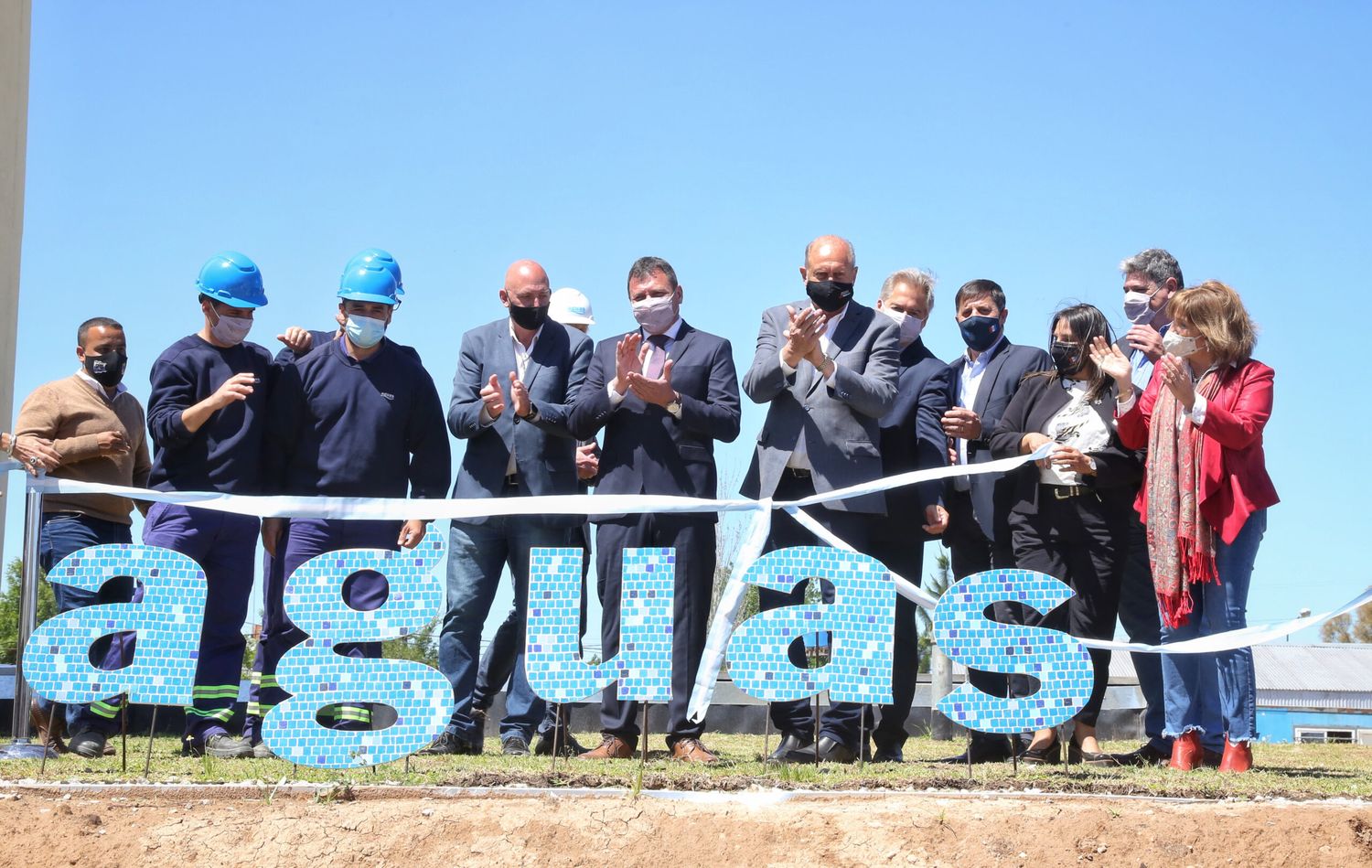 Se inauguró el Acueducto San Lorenzo