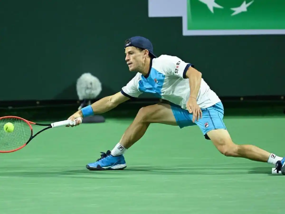 Schwartzman se despidió de Indian Wells