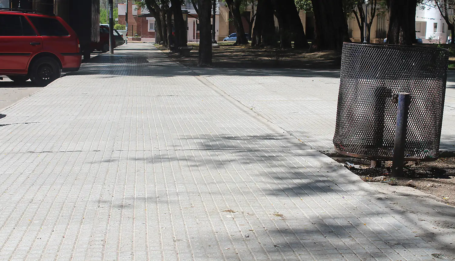 Avanzan los trabajos en plaza Constitución