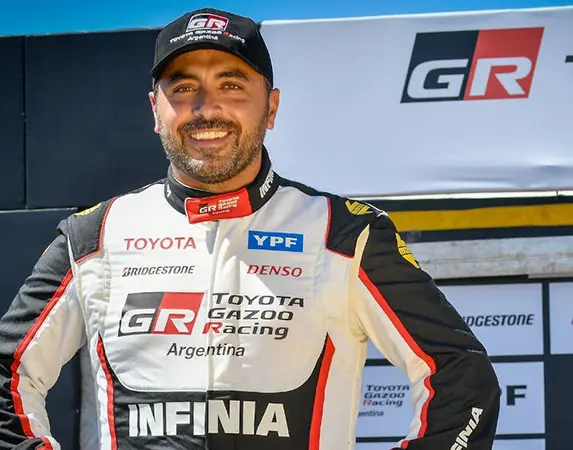 Mariano Altuna quedó tercero