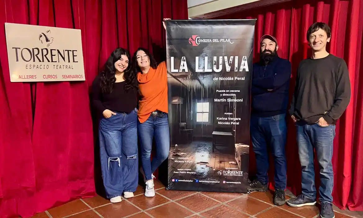 La Comedio del Pilar presenta "La lluvia" en el teatro Torrente