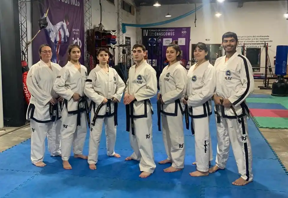 Taekwondistas de Chascomús en el 1er Campeonato Nacional Alianza Federal de Taekwondo ITF