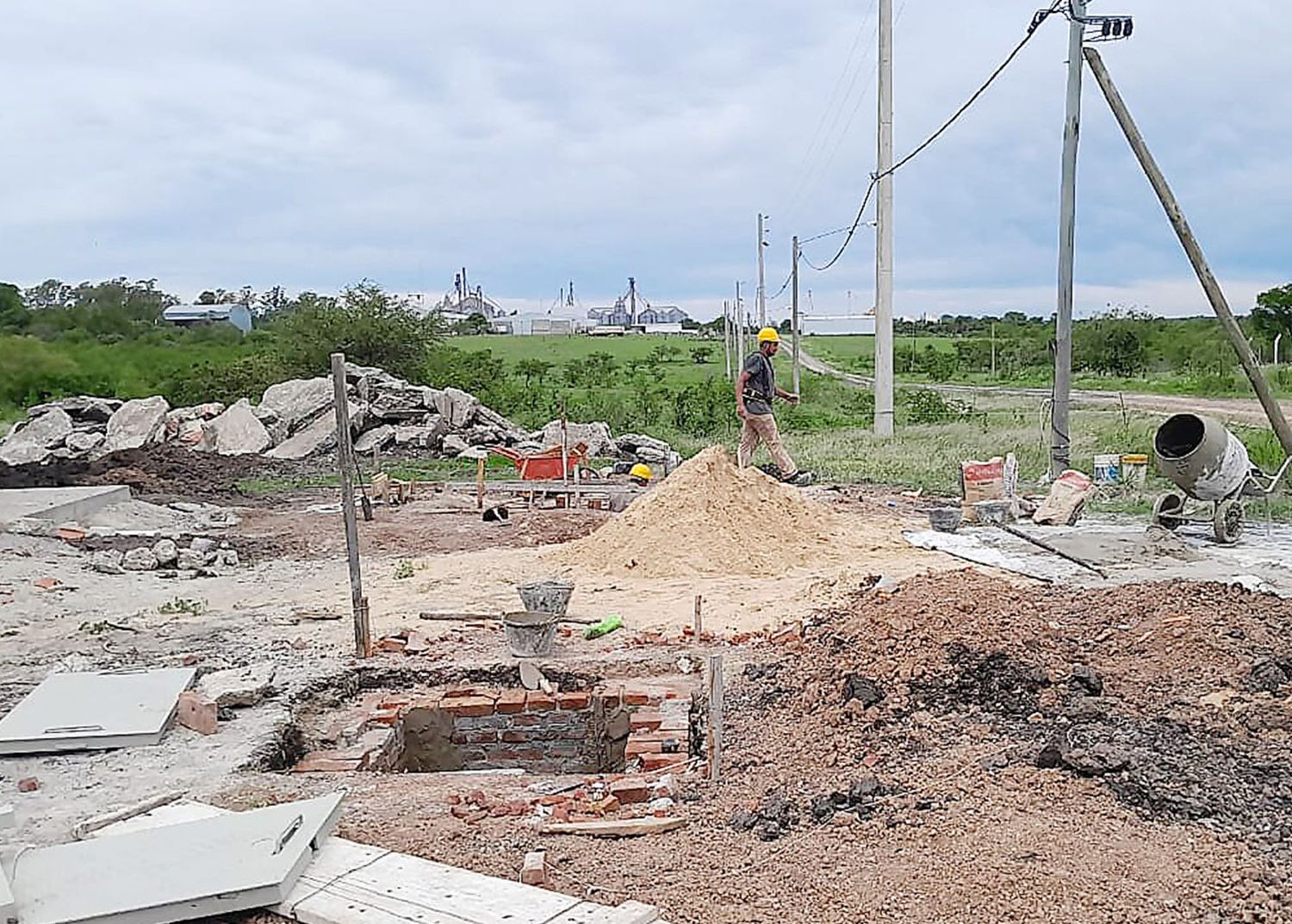 Avanza la obra que proveerá de gas natural al Parque Industrial 