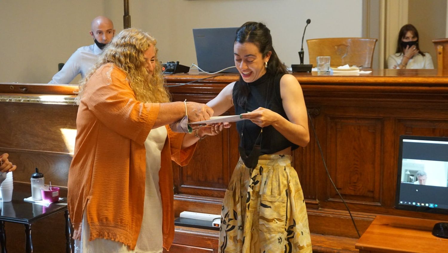 La bailarina Dolores Ardúa fue distinguida por su trayectoria en la cultura
