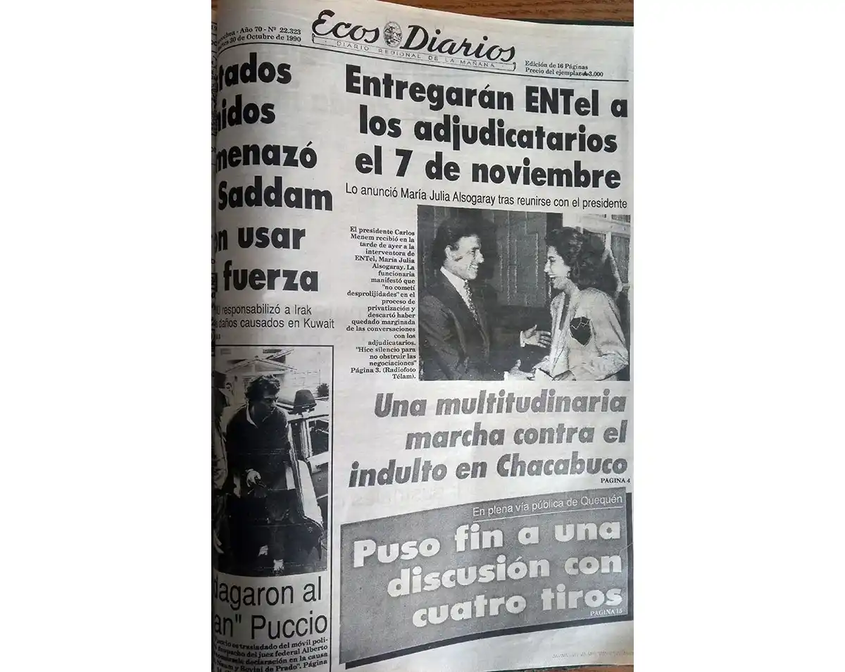 Martes 30 de octubre de 1990