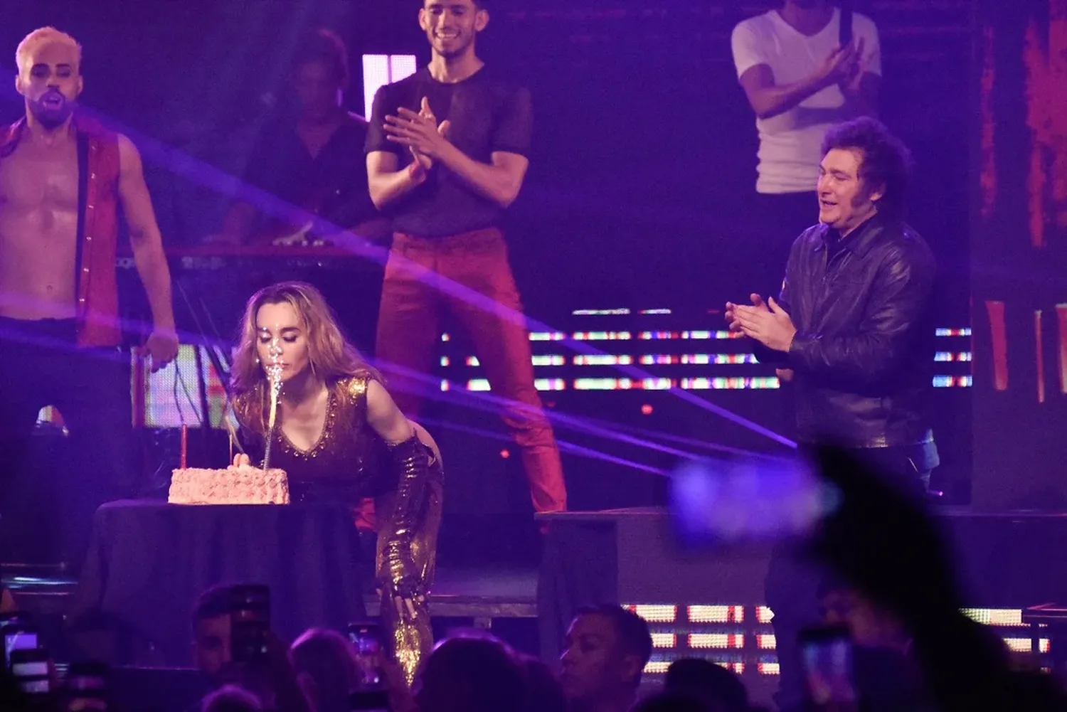 Presidente Milei y Fátima Florez