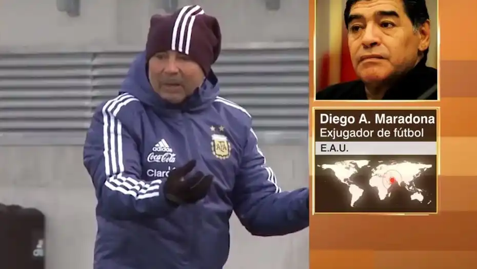 Diego acusó a Sampaoli y habló de Dalma, Lula y Macri