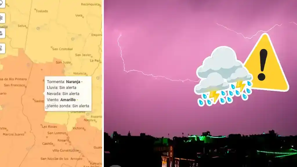 Actualización: Alerta por tormenta para nuestra zona