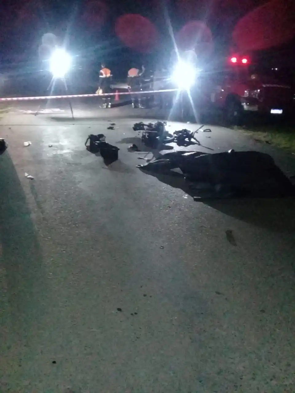 Se encuentra estable la adolescente que participó en el fatal choque frontal de motos